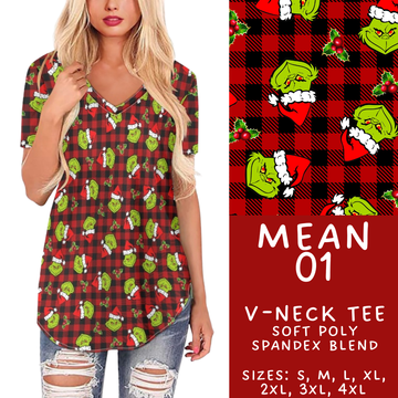 Batch #436 - Mr Mean 2 - Closes 10/24 - ETA early Dec - Mean 01 V-Neck Tee