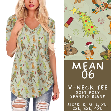 Batch #436 - Mr Mean 2 - Closes 10/24 - ETA early Dec - Mean 06 V-Neck Tee