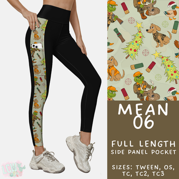 Batch #436 - Mr Mean 2 - Closes 10/24 - ETA early Dec - Mean 06 Pattern Side Pocket Leggings