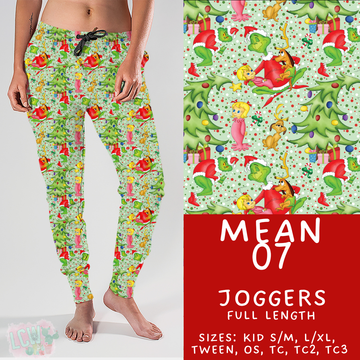 Batch #436 - Mr Mean 2 - Closes 10/24 - ETA early Dec - Mean 07 Joggers