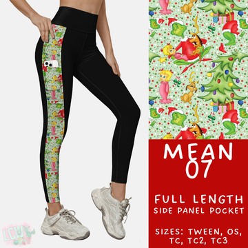 Batch #436 - Mr Mean 2 - Closes 10/24 - ETA early Dec - Mean 07 Pattern Side Pocket Leggings