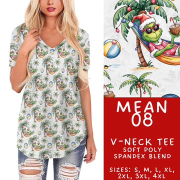 Batch #436 - Mr Mean 2 - Closes 10/24 - ETA early Dec - Mean 08 V-Neck Tee