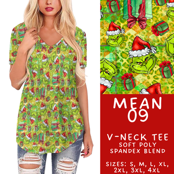 Batch #436 - Mr Mean 2 - Closes 10/24 - ETA early Dec - Mean 09 V-Neck Tee