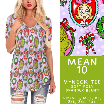 Batch #436 - Mr Mean 2 - Closes 10/24 - ETA early Dec - Mean 10 V-Neck Tee