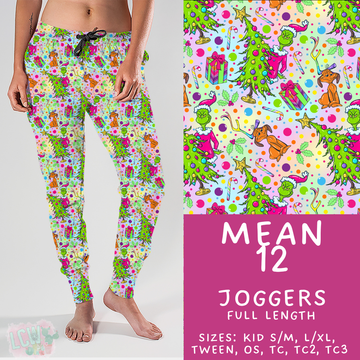 Batch #436 - Mr Mean 2 - Closes 10/24 - ETA early Dec - Mean 12 Joggers