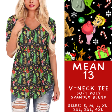 Batch #436 - Mr Mean 2 - Closes 10/24 - ETA early Dec - Mean 13 V-Neck Tee