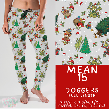 Batch #436 - Mr Mean 2 - Closes 10/24 - ETA early Dec - Mean 15 Joggers