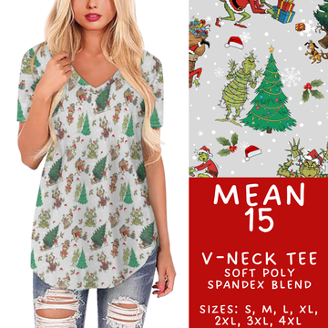 Batch #436 - Mr Mean 2 - Closes 10/24 - ETA early Dec - Mean 15 V-Neck Tee