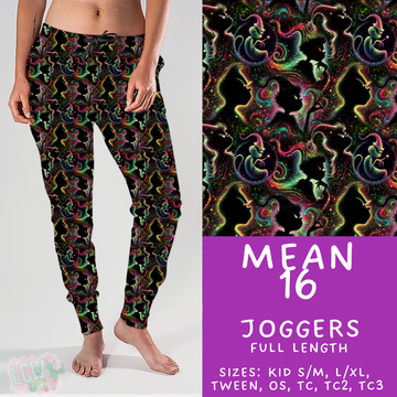 Batch #436 - Mr Mean 2 - Closes 10/24 - ETA early Dec - Mean 16 Joggers