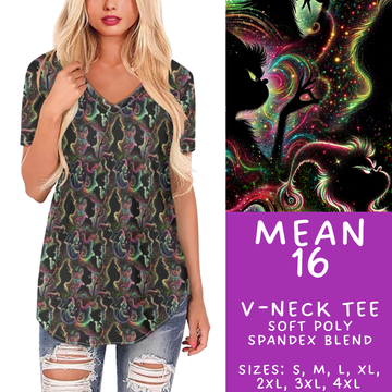 Batch #436 - Mr Mean 2 - Closes 10/24 - ETA early Dec - Mean 16 V-Neck Tee