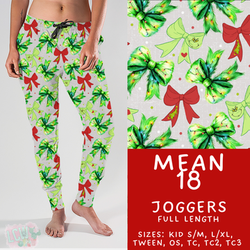 Batch #436 - Mr Mean 2 - Closes 10/24 - ETA early Dec - Mean 18 Joggers