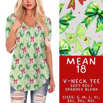 Batch #436 - Mr Mean 2 - Closes 10/24 - ETA early Dec - Mean 18 V-Neck Tee