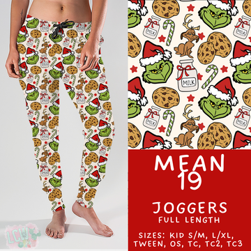 Batch #436 - Mr Mean 2 - Closes 10/24 - ETA early Dec - Mean 19 Joggers