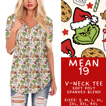 Batch #436 - Mr Mean 2 - Closes 10/24 - ETA early Dec - Mean 19 V-Neck Tee
