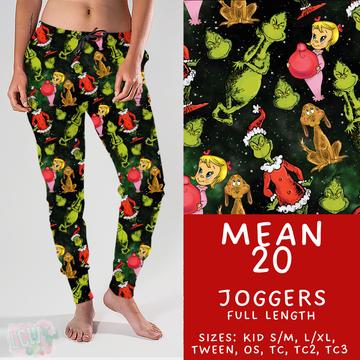 Batch #436 - Mr Mean 2 - Closes 10/24 - ETA early Dec - Mean 20 Joggers