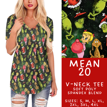 Batch #436 - Mr Mean 2 - Closes 10/24 - ETA early Dec - Mean 20 V-Neck Tee