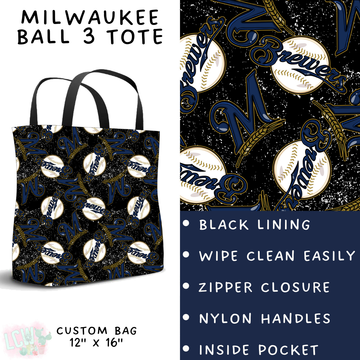 Batch #343 - Home Run Collection - Closes 5/22 - ETA mid July - Milwaukee Ball 3 Tote