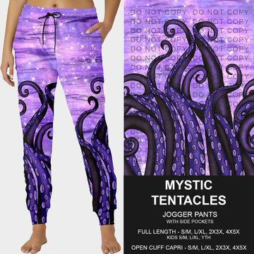 B229- Preorder Mystic Tentacles Joggers (Closes 5/18. ETA: late July)