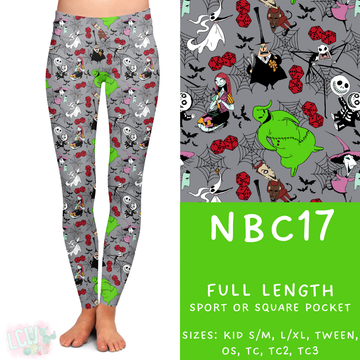 Ready to Ship - NBC17 Full Length Leggings - Square Pocket OS