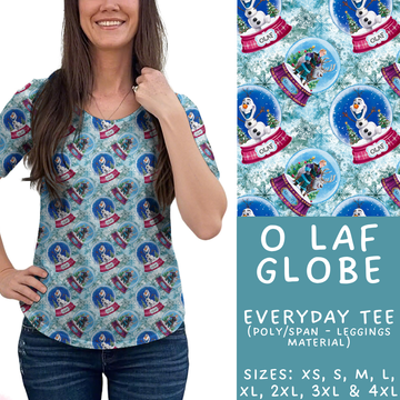 Batch #432 - Winter Globes - Closes 10/17 - ETA early December - O Laf Globe Everyday Tee