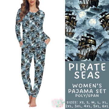 Batch #344 - Family Pajama Party - Closes 5/23 - ETA late July - Pirate Seas Women's Pajama Set