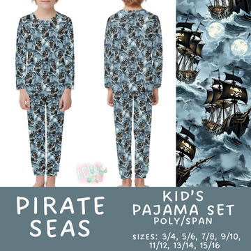 Batch #344 - Family Pajama Party - Closes 5/23 - ETA late July - Pirate Seas Kid's Pajama Sets