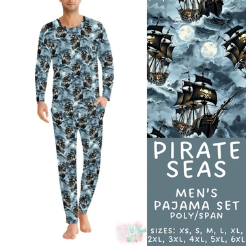 Batch #344 - Family Pajama Party - Closes 5/23 - ETA late July - Pirate Seas Men's Pajama Set