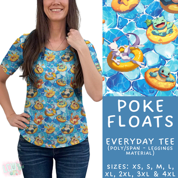 Batch #339 - Character Summer - Closes 5/15 - ETA mid July - Poke Floats Everyday Tee