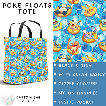 Batch #339 - Character Summer - Closes 5/15 - ETA mid July - Poke Floats Tote