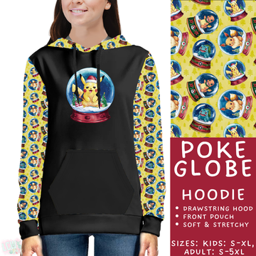 Batch #432 - Winter Globes - Closes 10/17 - ETA early December - Poke Globe Hoodie
