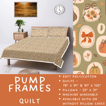 Batch #410 - Cozy Quilts - Closes 9/10 - ETA late October - Pump Frames Quilt