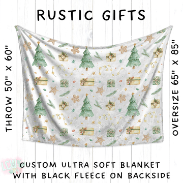 Batch #433 - Winter Cabin - Closes 10/20 - ETA early Dec - Rustic Gifts Blanket