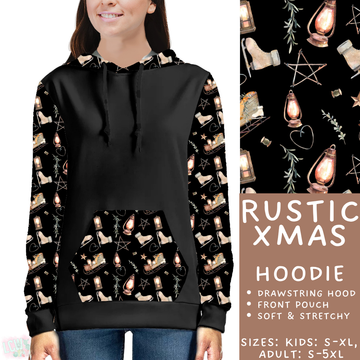 Batch #433 - Winter Cabin - Closes 10/20 - ETA early Dec - Rustic Xmas Hoodie