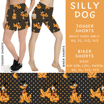 Batch #360 - Magical Faves 13 - Closes 6/23 - ETA late August - Silly Dog Biker & Jogger Shorts