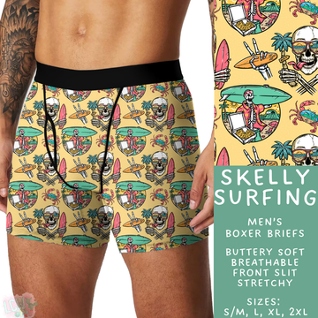 Batch #340 - Comfortable Underwear 4 - Closes 5/16 - ETA early July - Skelly Surfing Men's Boxer Briefs