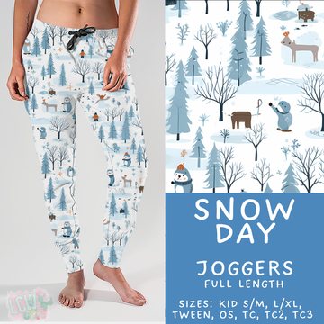Batch #435 - Winter Wonderland 3 - Closes 10/23 - ETA early/mid Dec - Snow Day Joggers