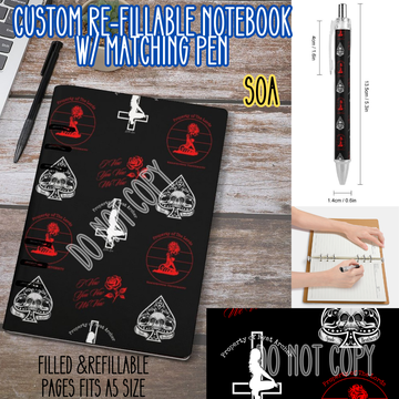 SOA -Matching A5 Notebook & Pen Set Round 4 Preorder Closing 5/17