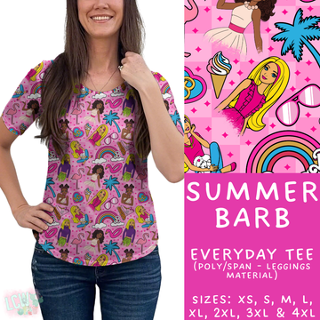 Batch #339 - Character Summer - Closes 5/15 - ETA mid July - Summer Barb Everyday Tee