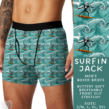 Batch #340 - Comfortable Underwear 4 - Closes 5/16 - ETA early July - Surfin Jack Men's Boxer Briefs