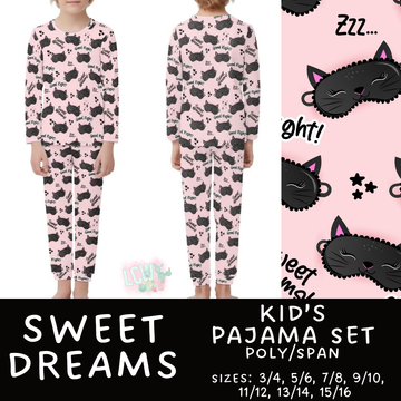 Batch #344 - Family Pajama Party - Closes 5/23 - ETA late July - Sweet Dreams Kid's Pajama Sets