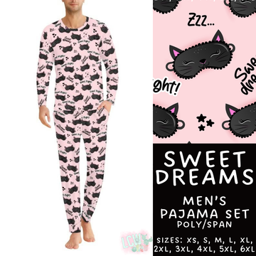 Batch #344 - Family Pajama Party - Closes 5/23 - ETA late July - Sweet Dreams Men's Pajama Set