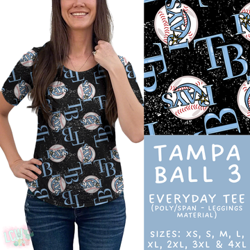 Batch #343 - Home Run Collection - Closes 5/22 - ETA mid July - Tampa Ball 3 Everyday Tee