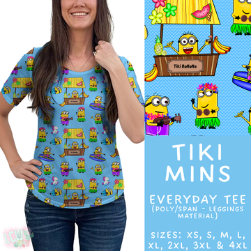 Batch #339 - Character Summer - Closes 5/15 - ETA mid July - Tiki Mins Everyday Tee
