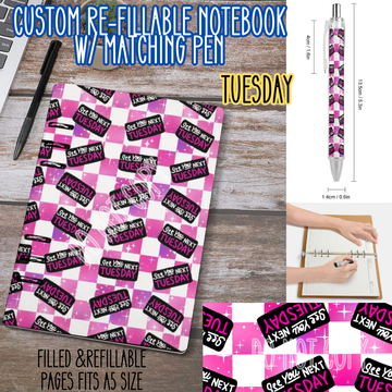 TUESDAY -Matching A5 Notebook & Pen Set Round 4 Preorder Closing 5/17
