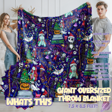 WHATS THIS-OVERSIZED THROWS 13-PREORDER CLOSING 6/9