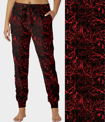 RTS - Blood Splatter Joggers