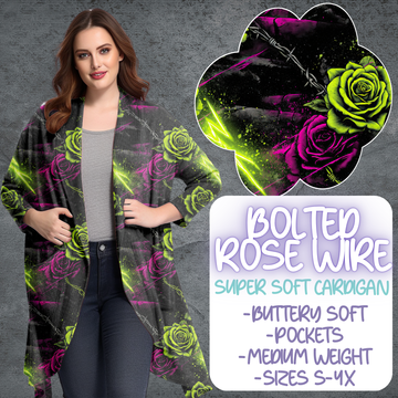 BOLTED ROSE WIRE - CARDIGAN B105 PREORDER CLOSING 5/19