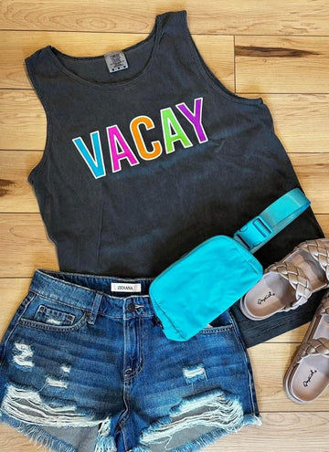 VACAY PUFF TANK TOP - RTS