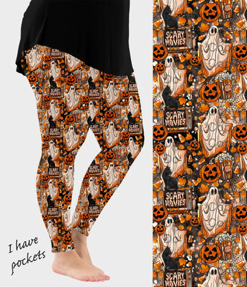 RTS - Scary Movies Leggings w/ Pockets