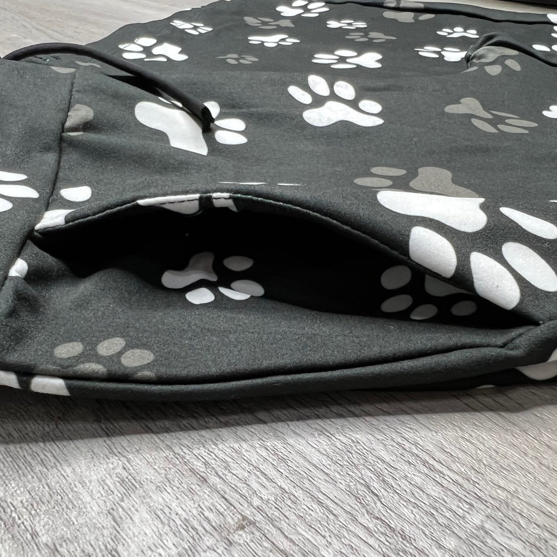 Paw Print - High Waisted Wide Leg Hybrid Leggings/Pants w/ Pockets